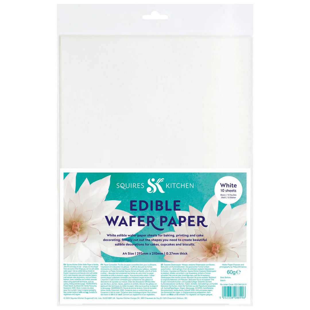 Pack de 10 Feuilles de Papier Azyme A4