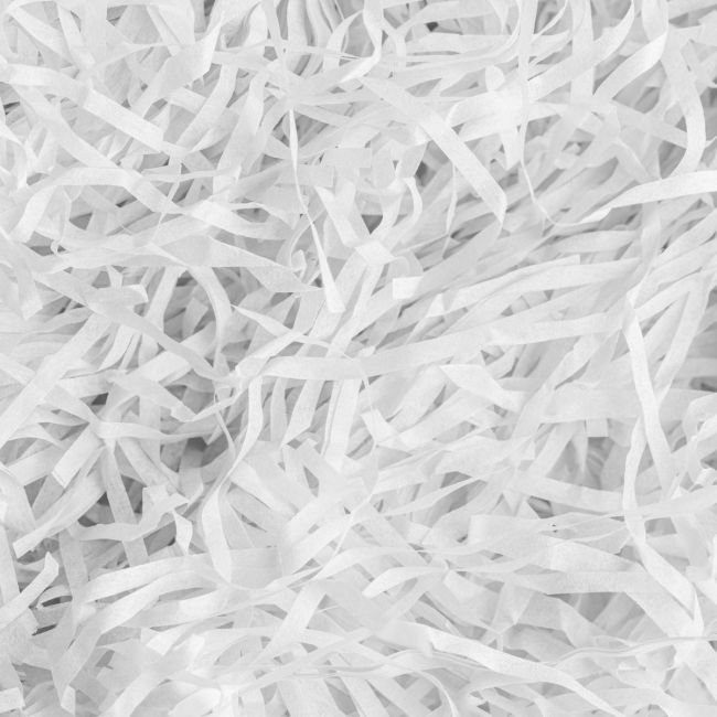 Papier Déchiqueté pour Boîte - Blanc