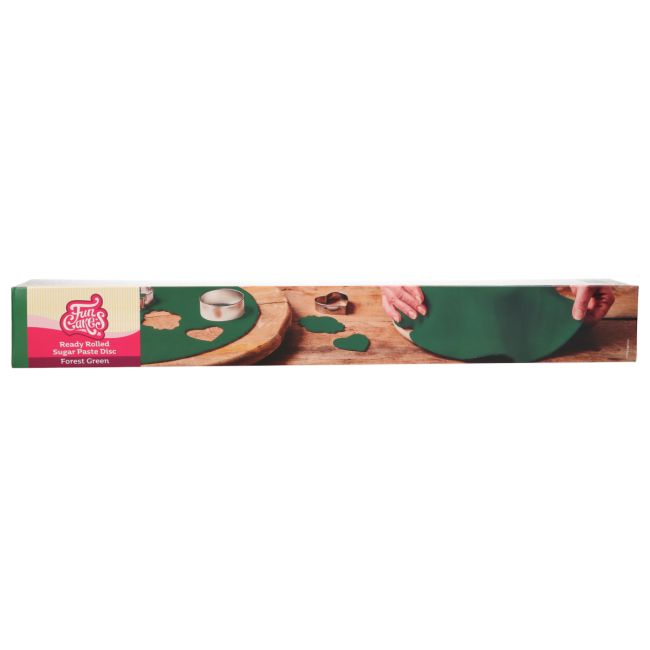Pâte à Sucre Étalée - Forest Green