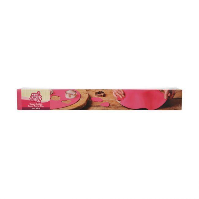Ausgerollte Zuckerpaste – Hot Pink – Patissland