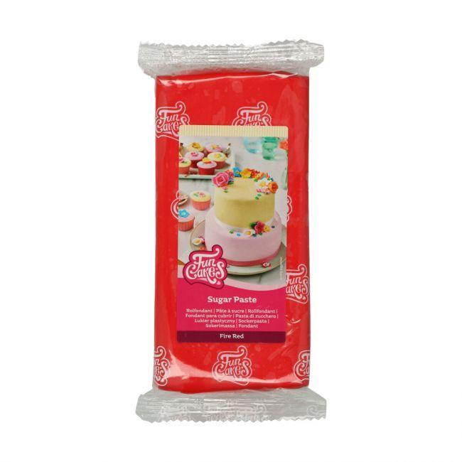 Zuckerpaste - Rot 1kg - LUSTIGE KUCHEN