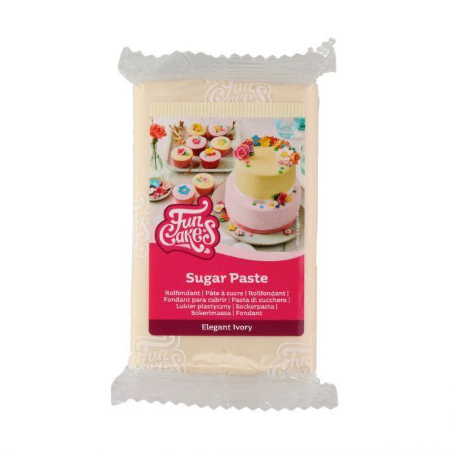 Pâte à sucre - Ivoire 250g