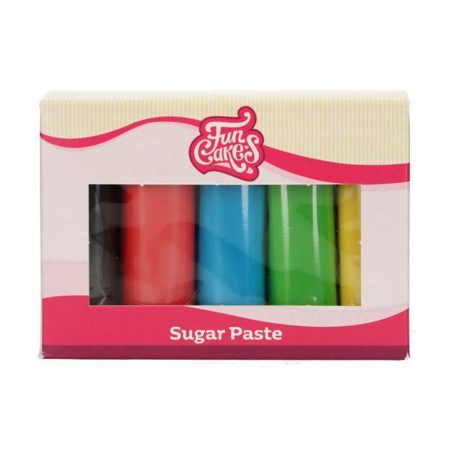 Pâte à Sucre Multipack Couleurs Essentielles 5x100g