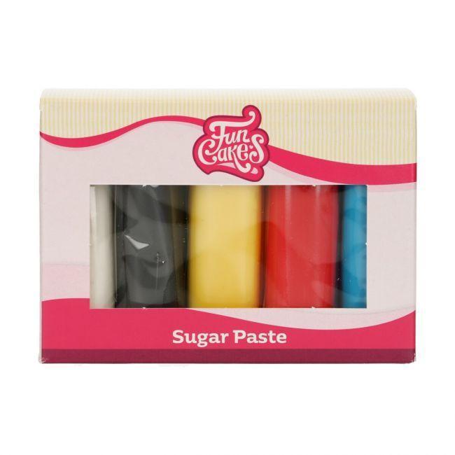 Pâte à Sucre Multipack Primaire 5x100g