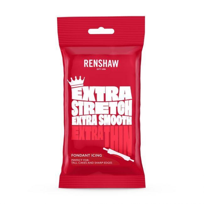 Pâte à Sucre Renshaw - 250g Rouge Extra