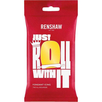 Pâte à Sucre Renshaw - Jaune 1Kg - RENSHAW