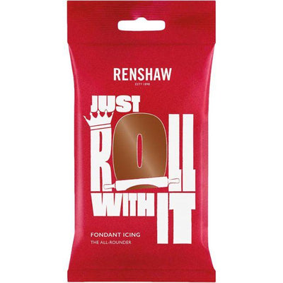 Pâte à Sucre Renshaw Pro 250g Dark Brown - RENSHAW