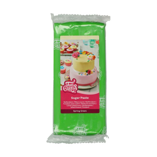 Pâte à sucre - Vert 1kg