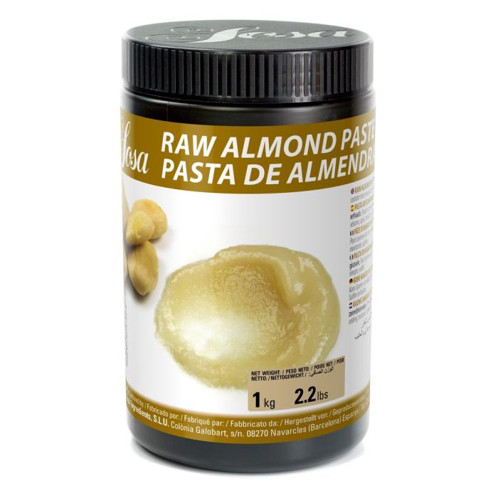 Pâte d’amandes crues Sosa – pot 1,5 kg