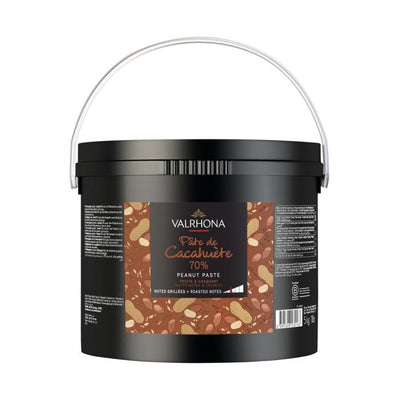 Seau 5 kg Valrhona Pâte de Cacahuètes 70%