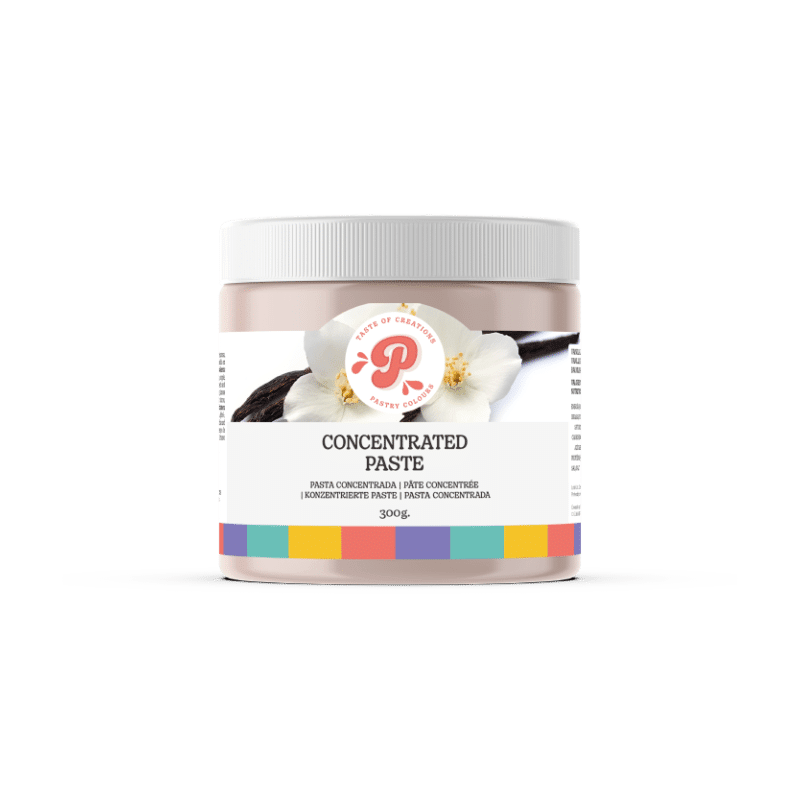 Pâte Concentrée Aromatisante - Vanille 300g - PASTRY COLOURS