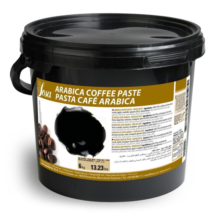 Pâte concentrée de café Arabica – format 6 kg – Sosa Ingredients