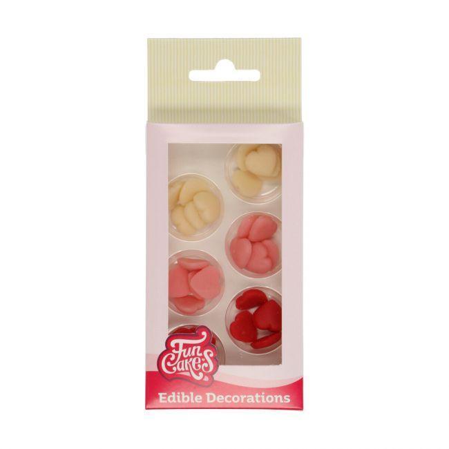 Pâte d'Amande - 30 Mini Coeurs