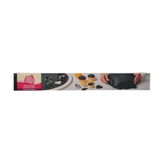 Pâte d'Amande Étalée - Noir - FUN CAKES