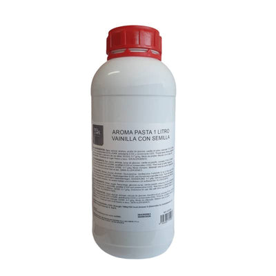 Pâte d’arôme vanille concentrée avec graines Azucren – bouteille 1L