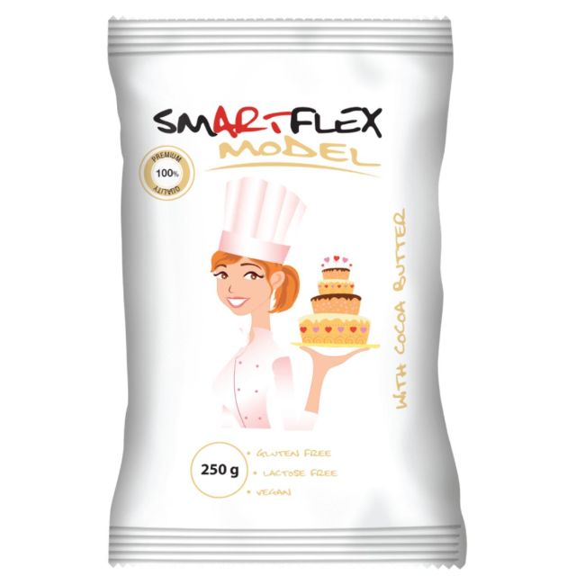 Pâte de Modelage Blanc Saveur Vanille 250g