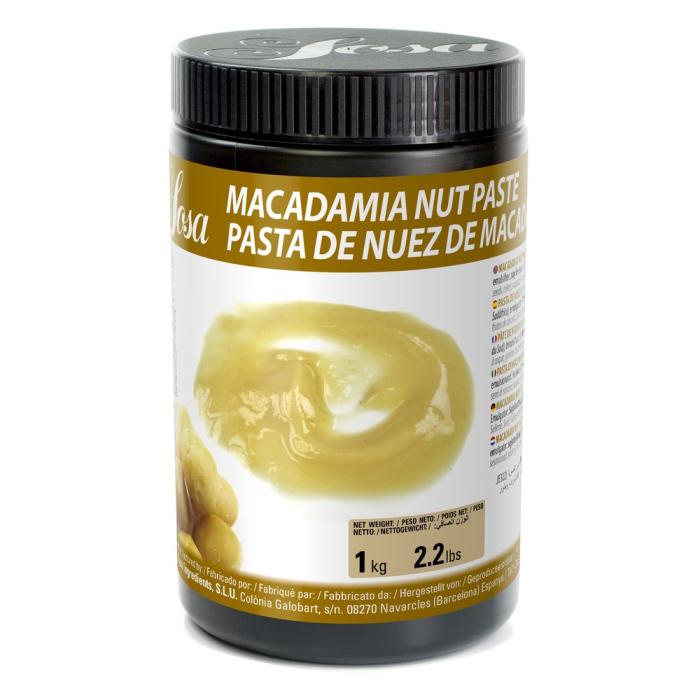 Pâte de noix de macadamia Sosa – pot 1 kg