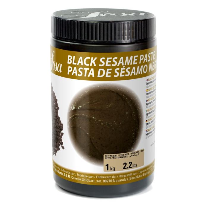 Pâte de sésame noir Sosa – pot de 1 kg