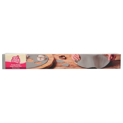 Pâte à sucre prête à l’emploi FunCakes Ready Rolled Disc Stone Grey 430 g