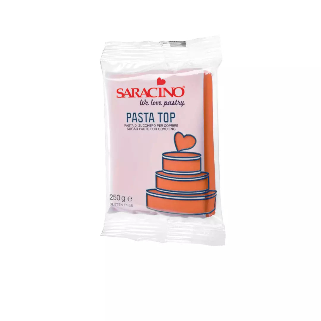 Pâte à sucre Saracino Pasta Top Orange 250g