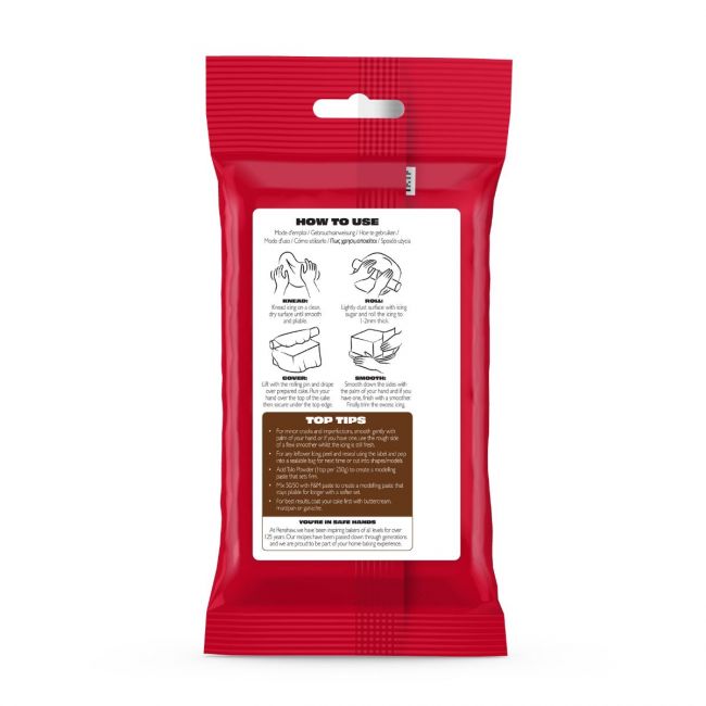 Pasta di zucchero Renshaw - 250g Choco Brown EXTRA