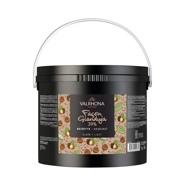 Pasta z lískových oříšků Claire 39 % způsobem Gianduja – 5 kg