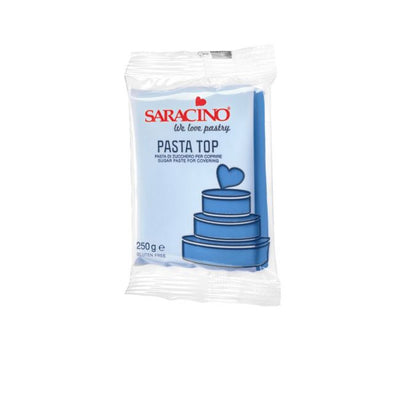 Pâte à sucre bleue Saracino Pasta Top 250g