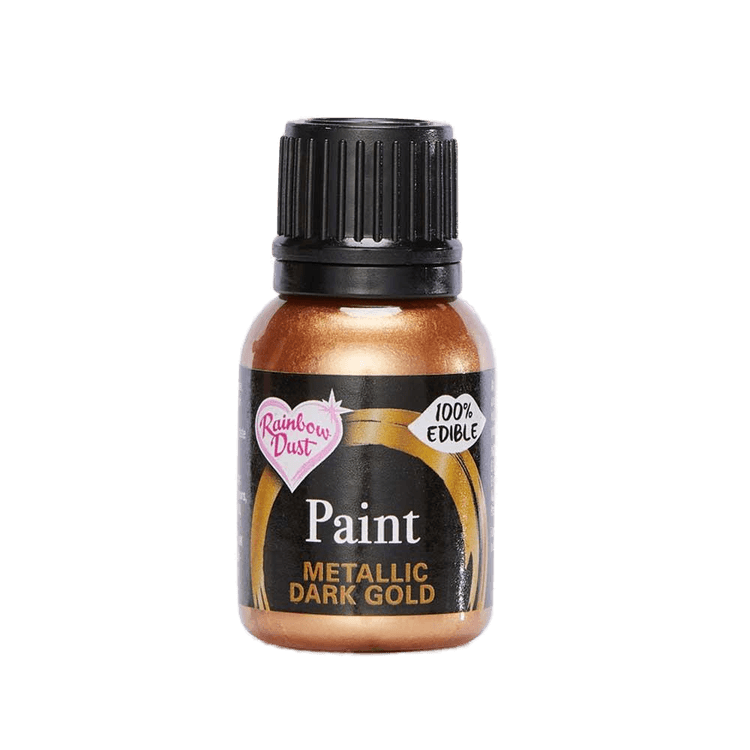 Peinture Comestible - Dark Gold - RAINBOW DUST