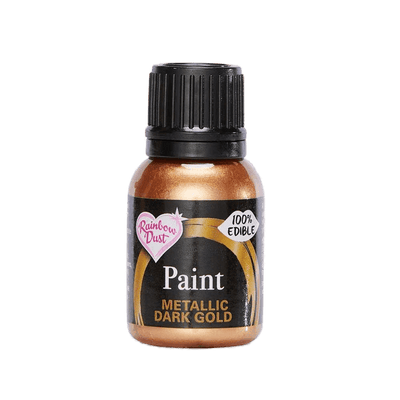 Peinture Comestible - Dark Gold - RAINBOW DUST