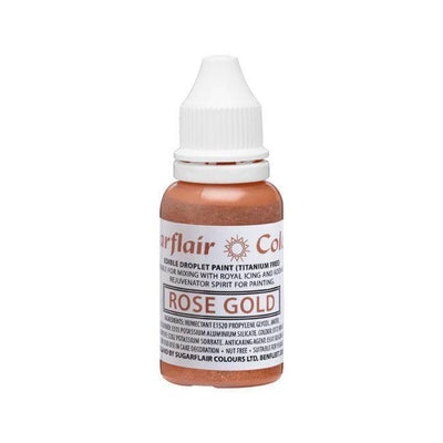 Peinture Comestible Rose Gold - 14ml - SUGARFLAIR