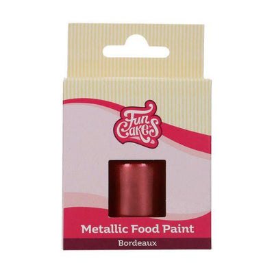 Peinture Metallic Bordeaux - FUN CAKES