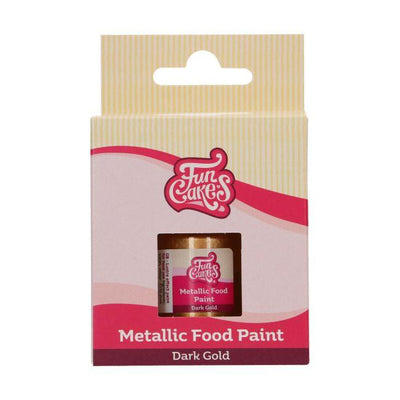 Peinture Metallic Dark Gold - FUN CAKES
