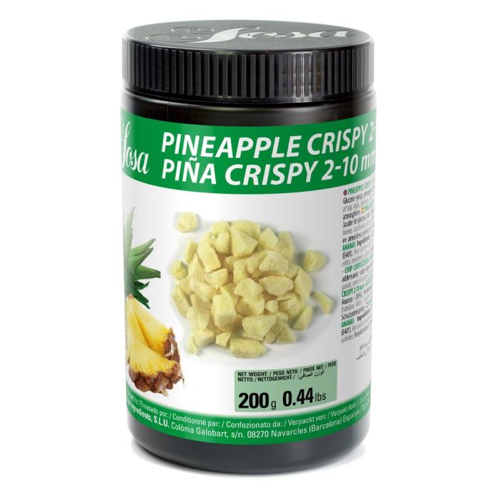 Pépites d'Ananas Lyophilisées Crispy 2-10mm 200g