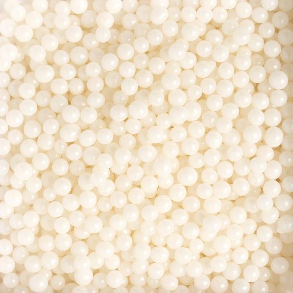 Perles Blanches 5mm - 1Kg