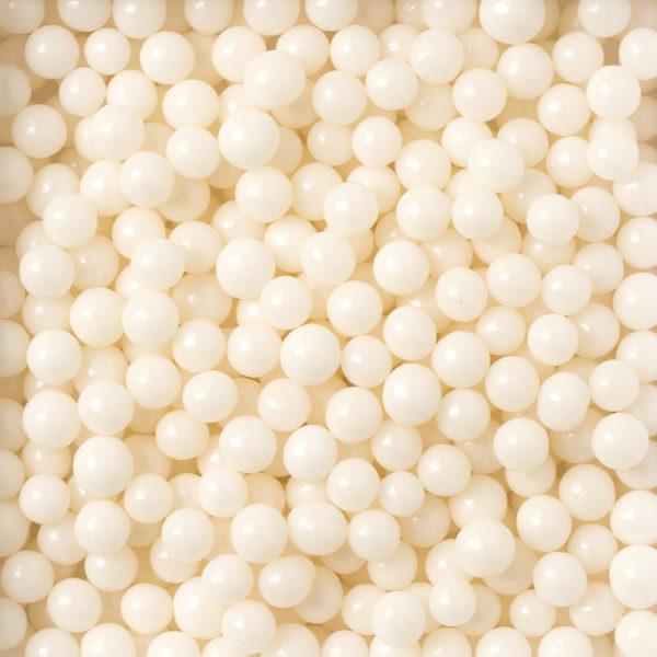 Perles Blanches 7mm - 1Kg - DECORA