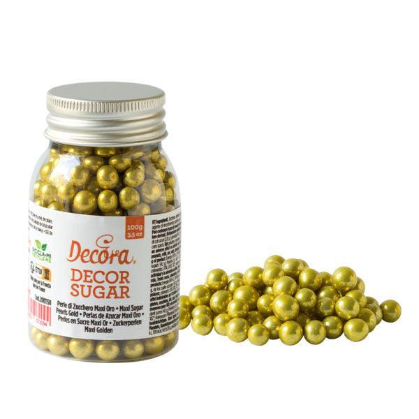 Perles Comestibles - Or Métallique ⌀7mm - 100g