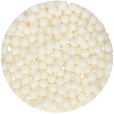Perles en sucre Large - Blanc - FUN CAKES