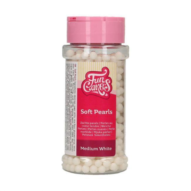 Perles Medium - Blanc 4mm - FUN CAKES