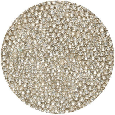 Perles Medium - Metallic Silver 4mm - FUN CAKES