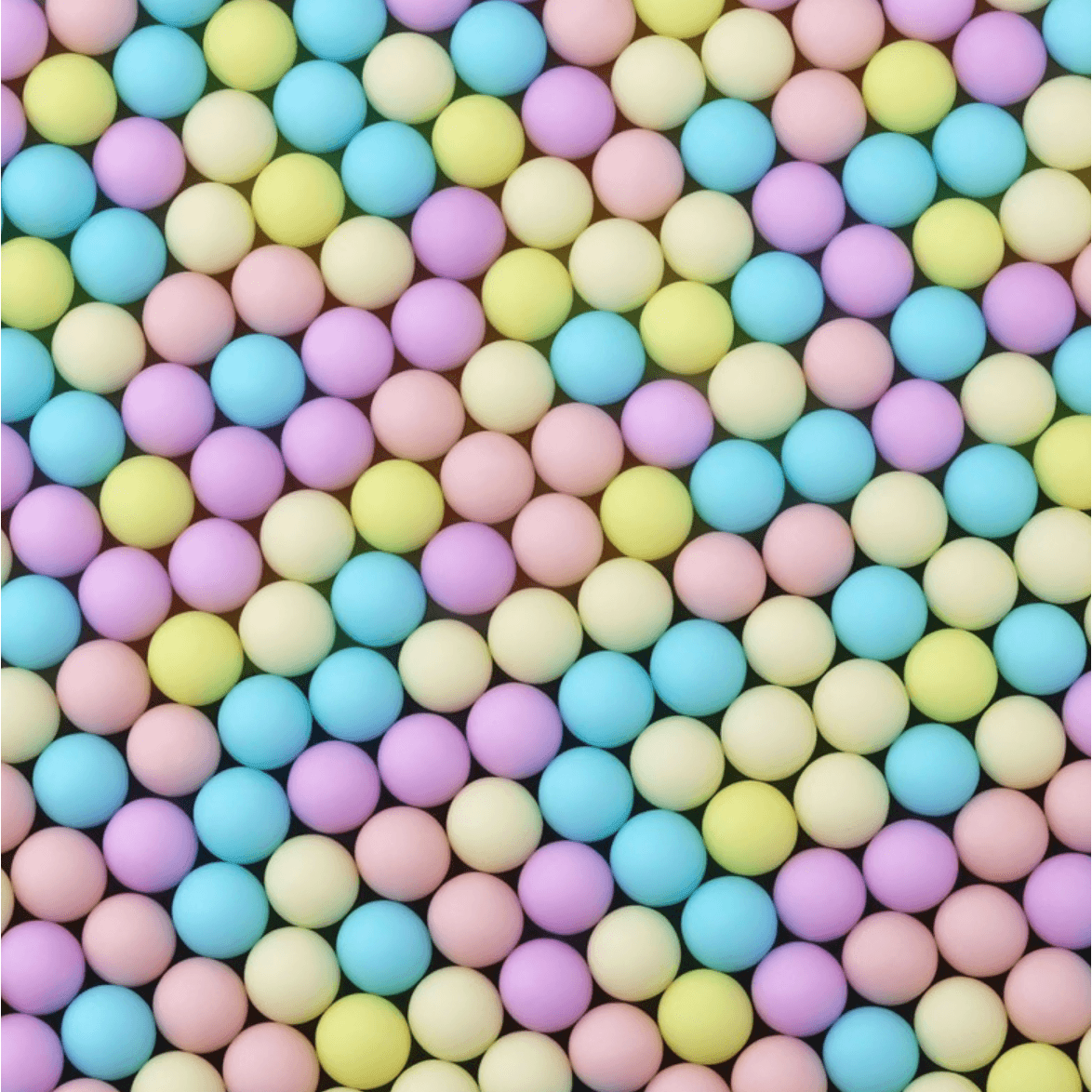 Perles - Mix de Couleurs - PASTRY COLOURS