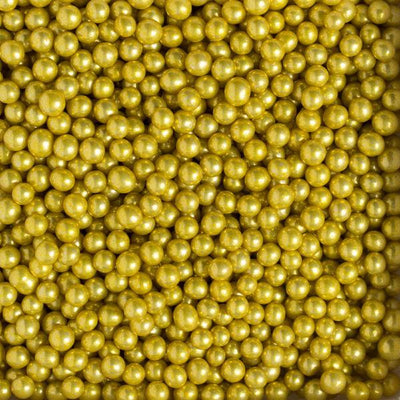 Perles Or 5mm - 1Kg - DECORA