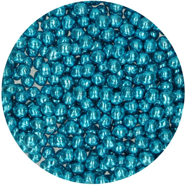 Choco Pearls - Metallic Blau 60g