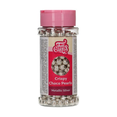 Choco Pearls - Argento metallizzato 60g