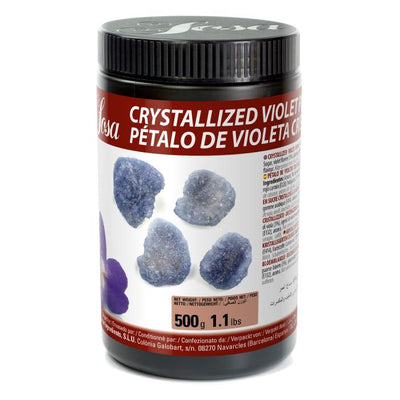Pétales de violette cristallisés 1 mm Sosa Ingredients – Pot de 500 g
