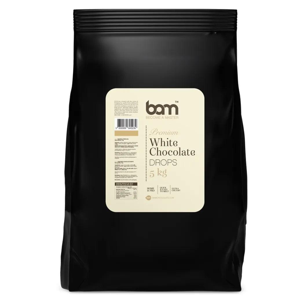 Pistoles Chocolat Blanc 29% - 5kg - BAM