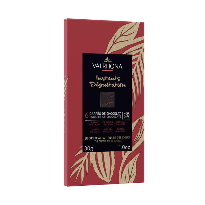 Plumier Initiation - 6 Carrés de Chocolat Noir - 30 g