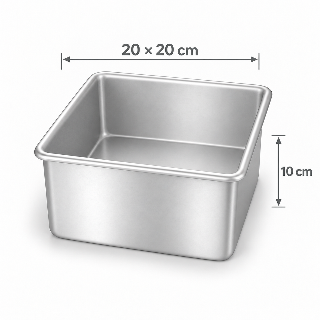 Moule carré PME 20 × 20 cm hauteur 10 cm