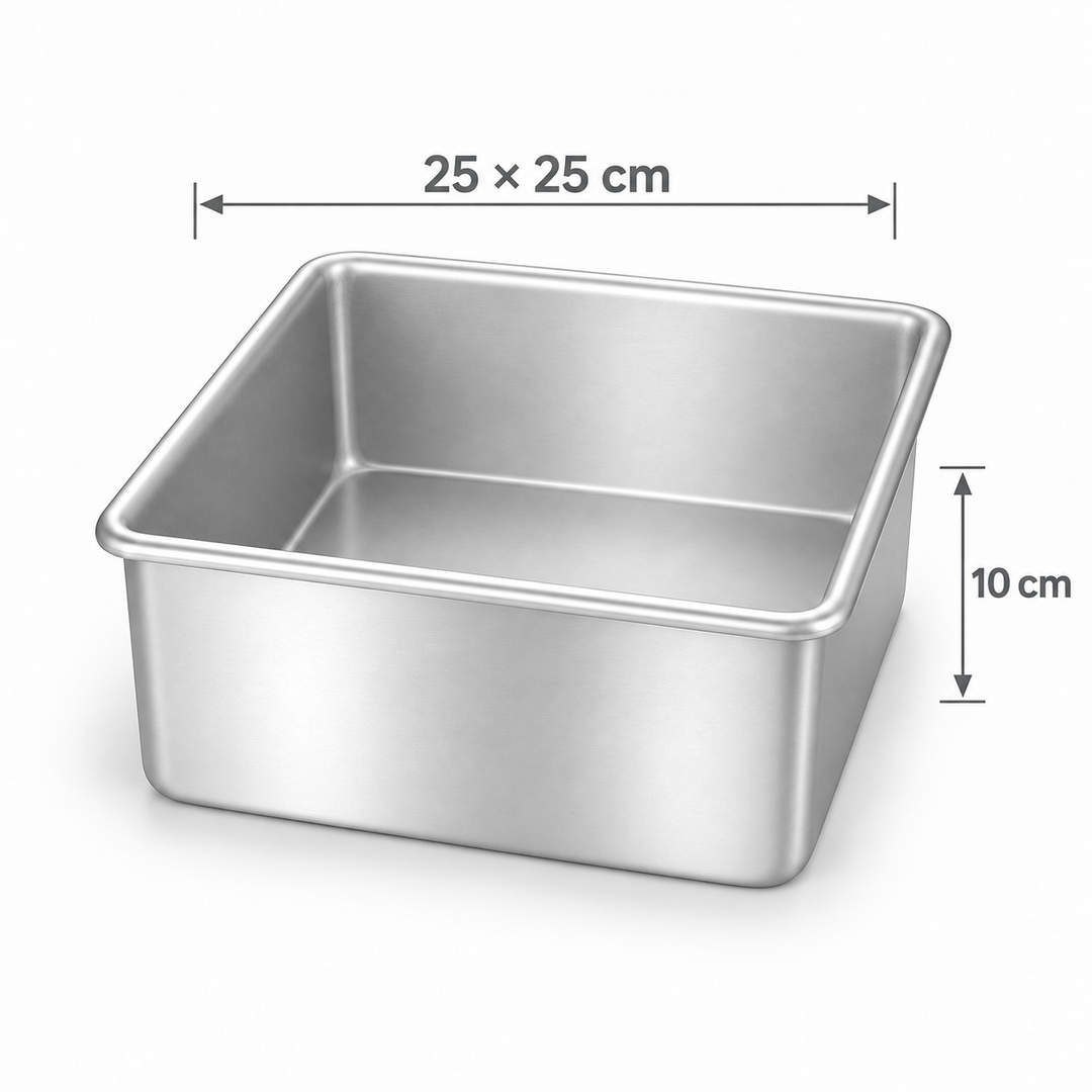 Moule carré PME 25 × 25 cm hauteur 10 cm