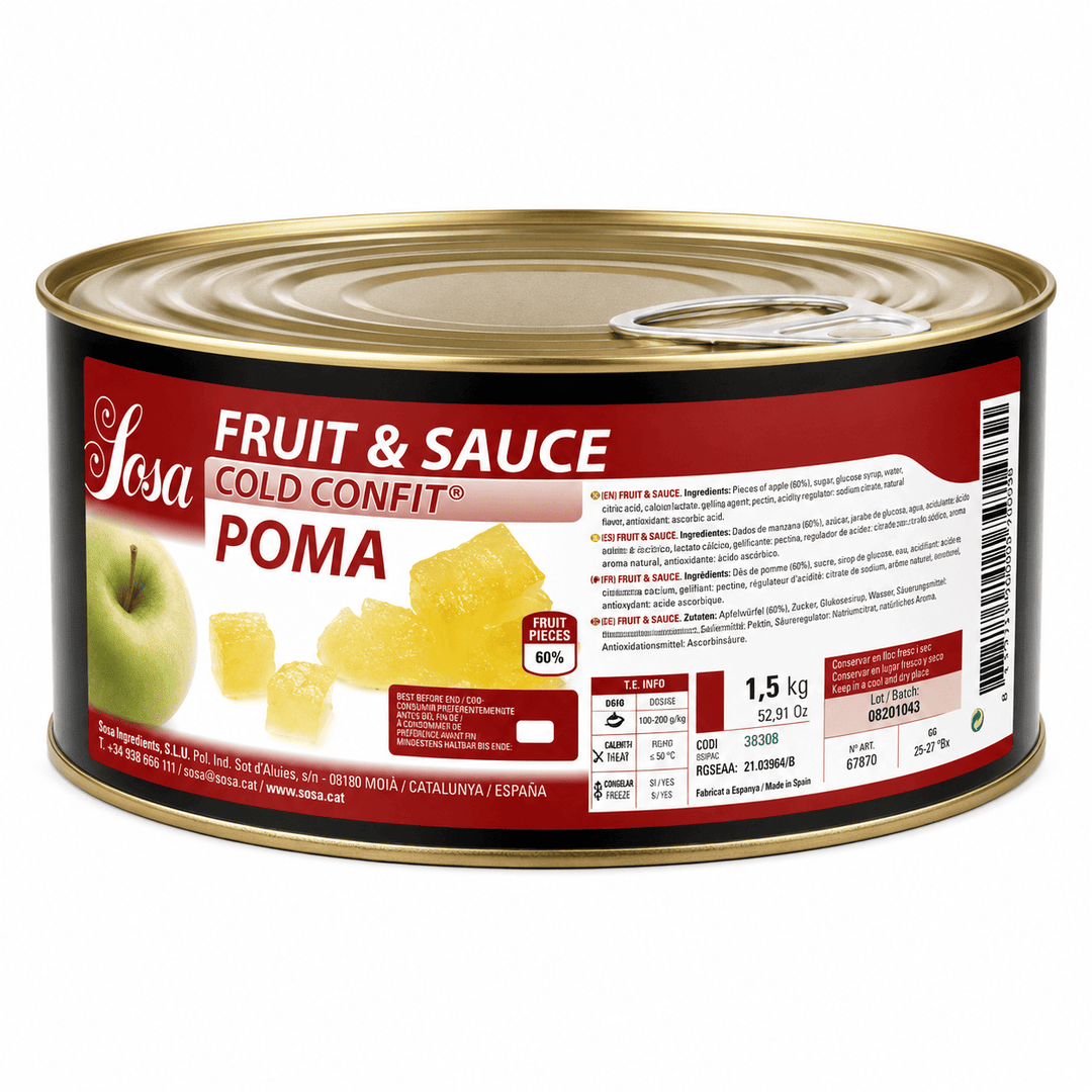 Pomme en dés 10x10 mm – 1,5 kg