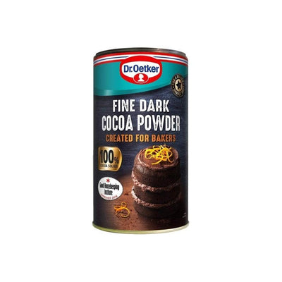 Poudre de Cacao 100% Fine Dark 190g - DR OETKER